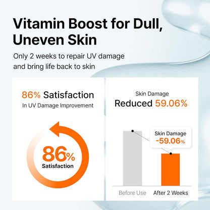DearKlairs Freshly Juiced Vitamin Drop, 5% Hypoallergenic pure vitamin C serum, 1.18oz | Ascorbic acid, antioxidant for face, korean skincare