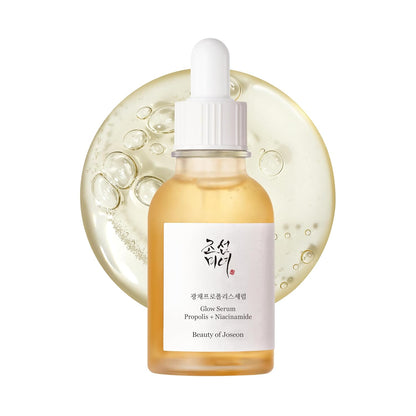 Beauty of Joseon Glow Serum Propolis and Niacinamide Hydrating Facial Soothing Moisturizer for Irritated Uneven Skin Tone, Korean Skin Care, 60ml, 2 Fl.Oz